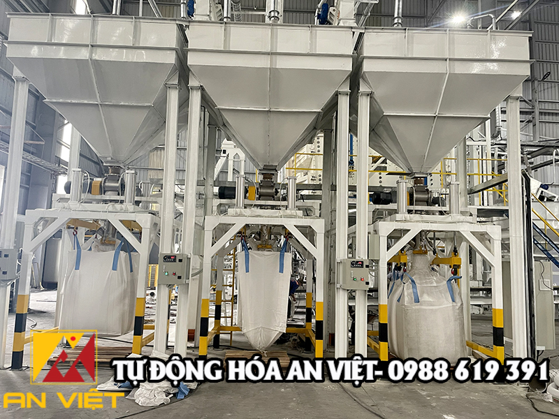 Hệ thống cân đóng bao Jumbo thạch anh bao 1500kg